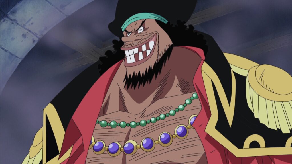 One Piece Blackbeard along with his crew breaks in Impel Down, Episode 445