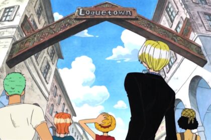 Straw Hats entering Loguetown