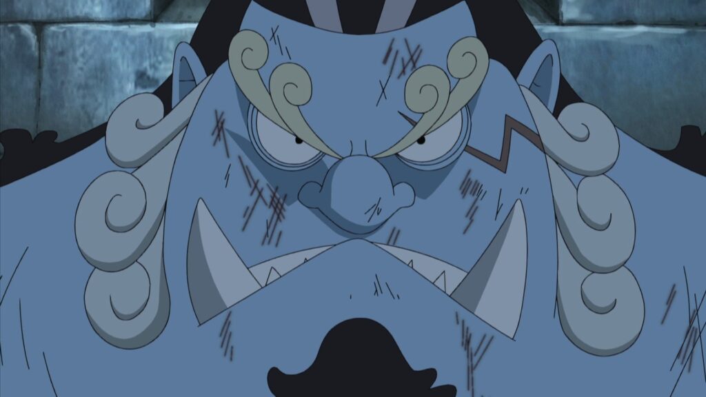 One Piece Episode 430 Jimbei together with Ace in Impel Down Level 6 floor