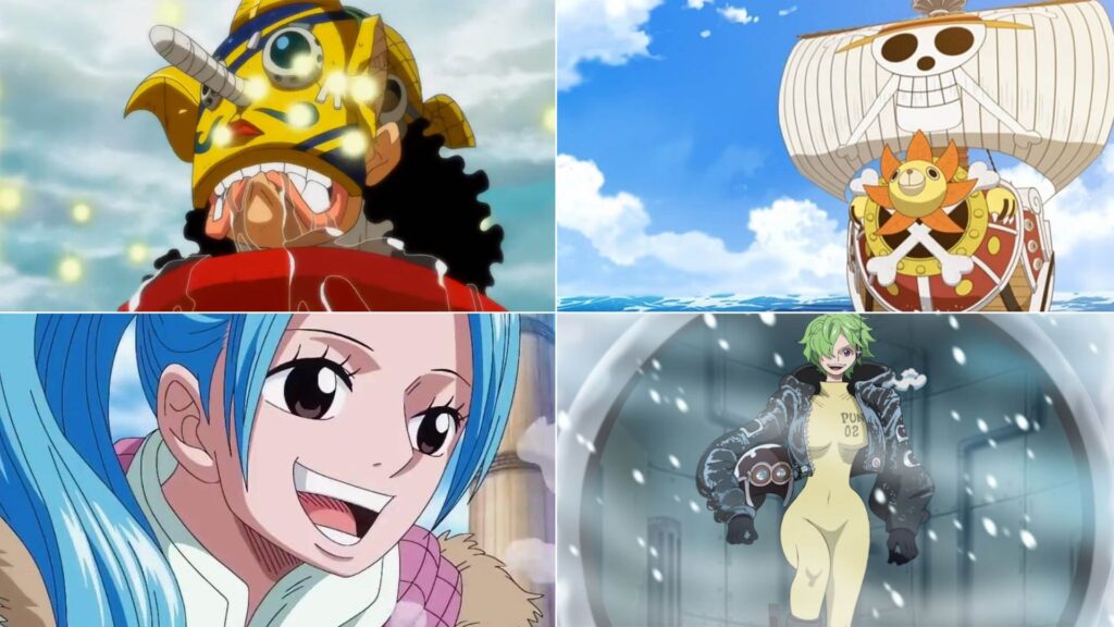 One Piece Merry Go, Thousand Sunny, Nefertari Vivi and Vegapunk