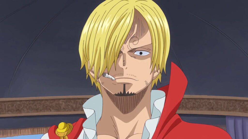 One Piece Sanji Smoking ciggarete