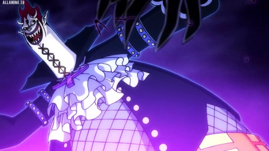 One Piece Episode 957. Gecko Moria was betrayed by the World Government and defeated.