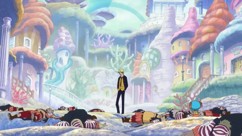 Despite the hate and wish for revenge, Luffy found a way to steal the hearts of the fishmen.