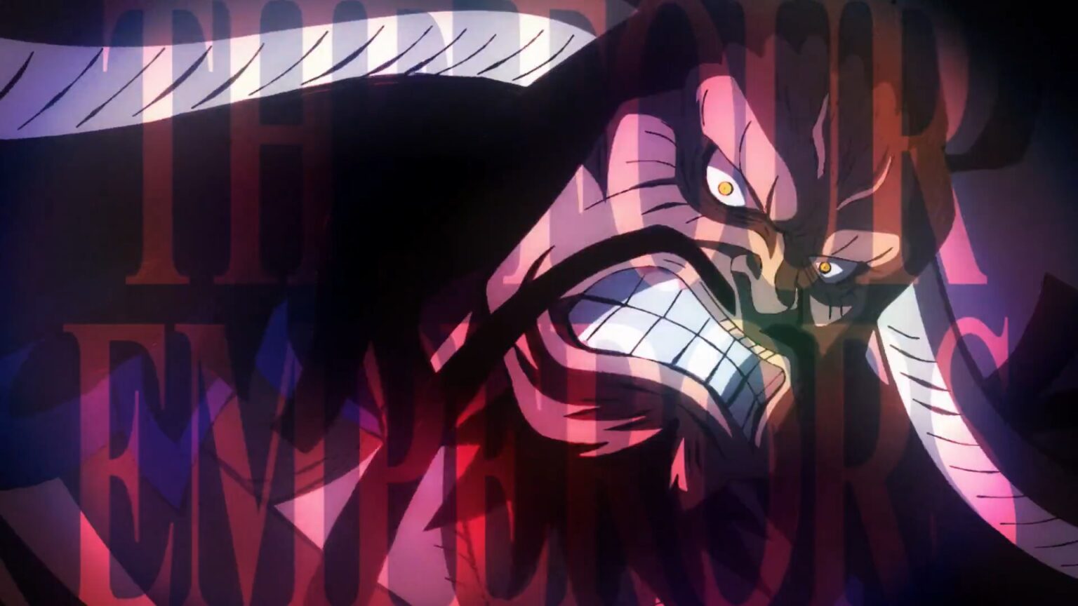 One Piece 857 Kaido is the leader of the beast pirates and one of the yonkos.