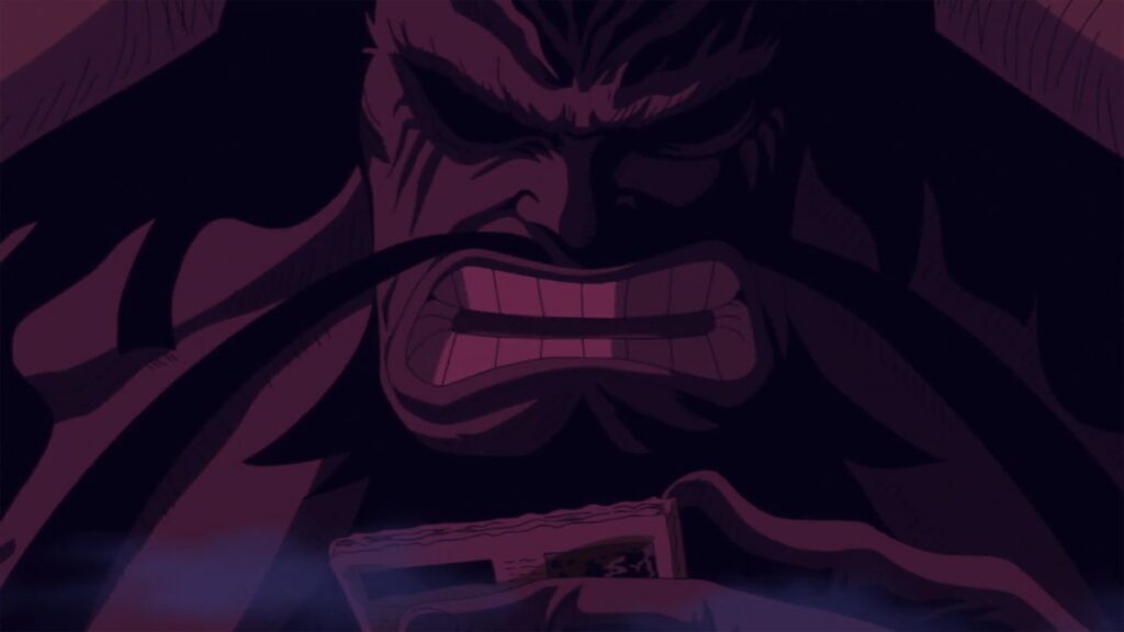 One Piece 739 Kaido is an old member of the rox Pirates.