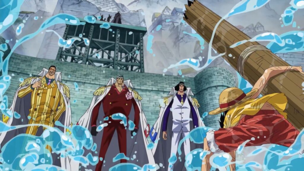 One Piece 1037 The people who carry the will of D are the natural enemies of Celestial Dragons.