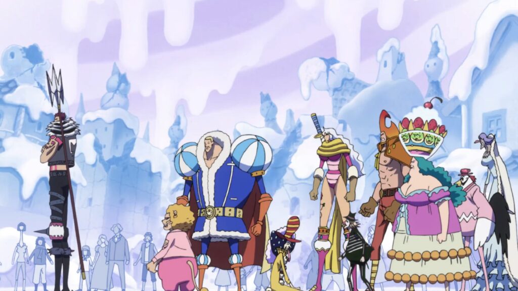 One Piece 571 Katakuri leading his brother in the absence of his mom.