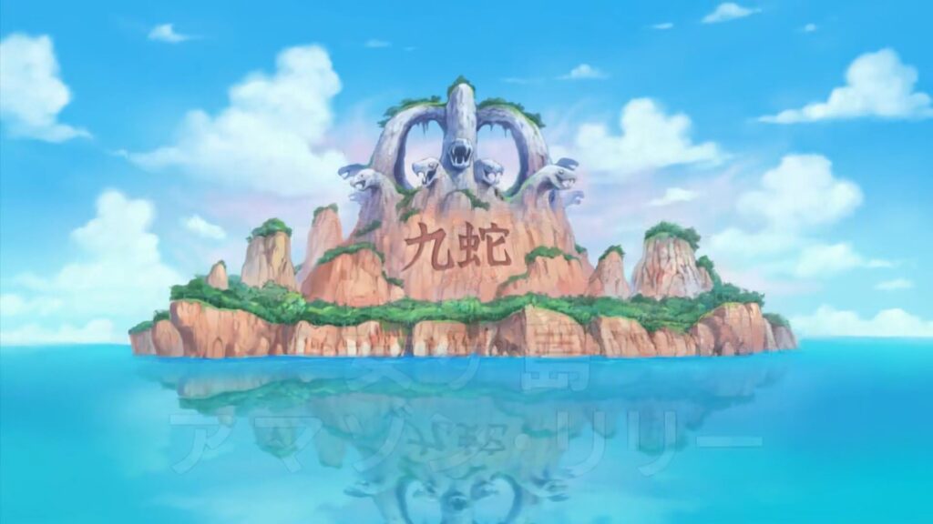 One Piece 403 Amazon Lily is the home of Kuja Pirates.