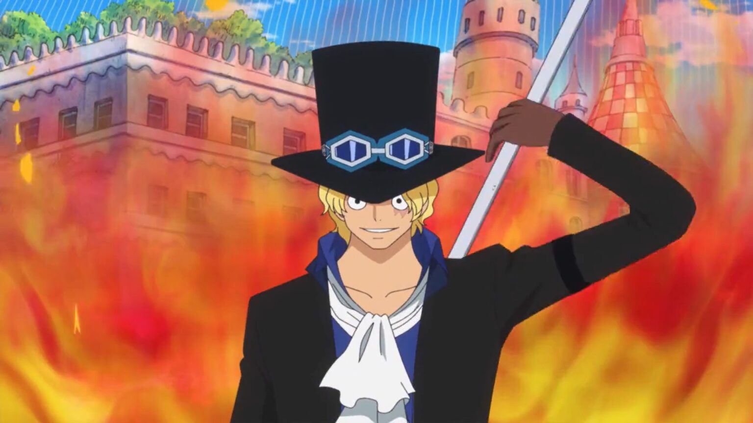 One Piece 738 Sabo is the big brother of luffy and the chef of staff in revolutionary army.