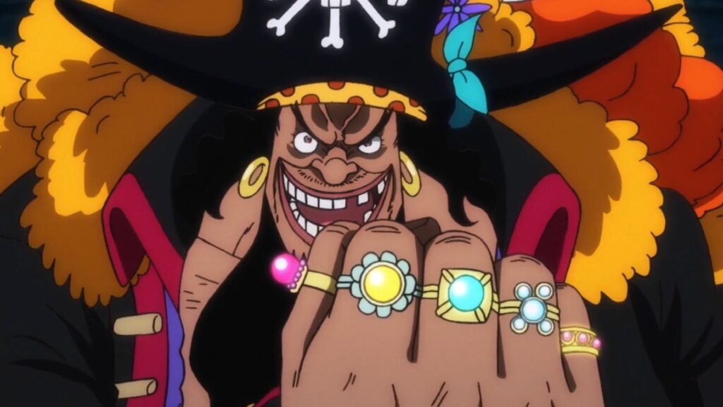 One Piece 917 Marshal D Teach is stealing devil fruits to increase the power of his crew.