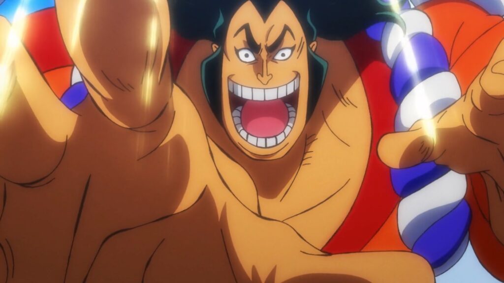 One Piece 965 Kozuki Oden was at first in Whitebeard's Crew and later he joined Roger to reach Raftel.