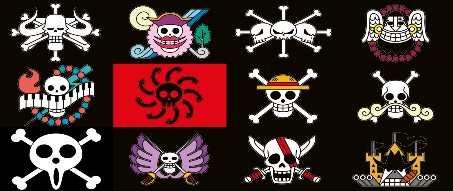 One Piece Jolly Rogers are the heart of every Pirate crew.