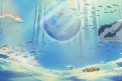 One Piece 526 The Straw hats reach the Fishman Island.