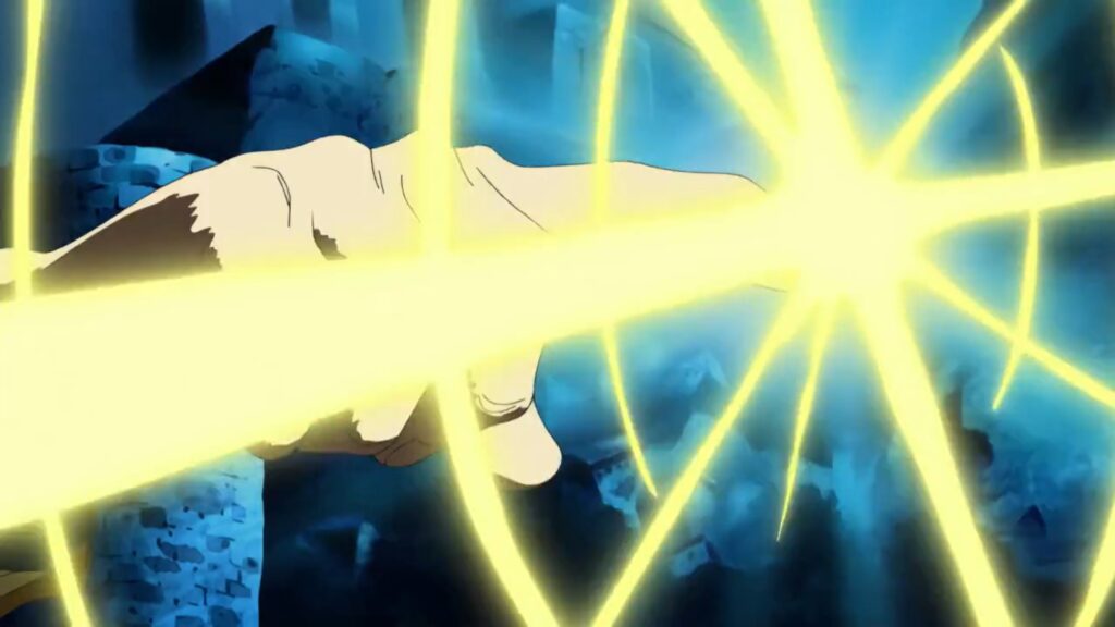 One Piece 472 The Devil Fruit of Kizaro is a Logia type and is Called Pika Pika.