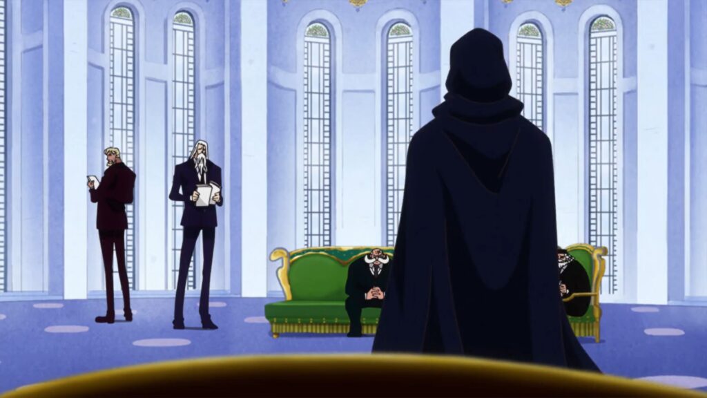 One Piece 739 Gorosei Take a meeting with Shanks.