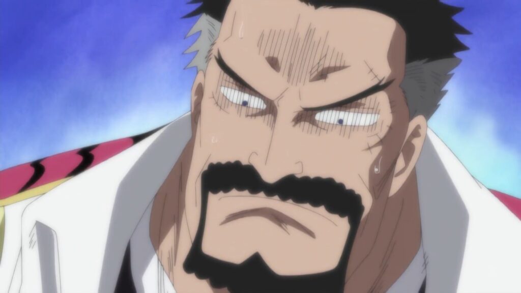 Monkey D Garp is also known as the hero of the marines.