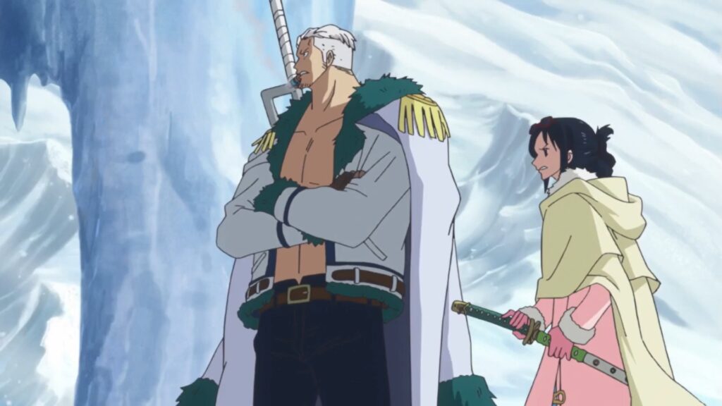 One Piece 715 New world is a lawless place, the presence of the marines is minimum.