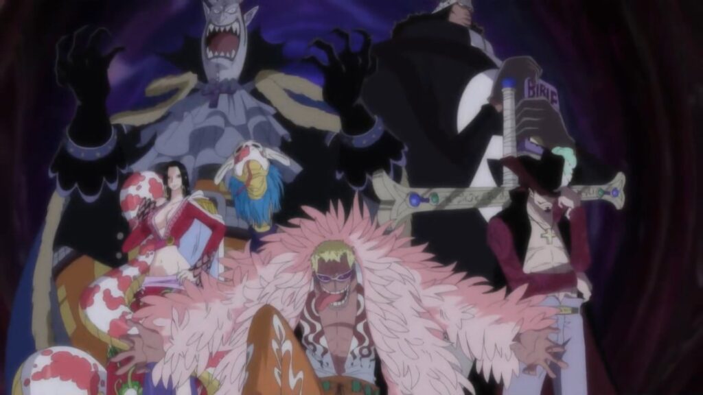 Warlords of the Sea used to be one of the forces that kept the Balance in the world of One Piece.
