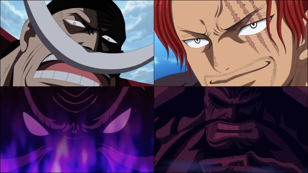 One Piece 957 New world is ran by the Yonkos. 