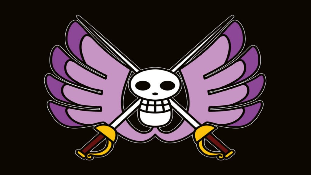 One Piece Jolly Roger of Baroque Works is a stunning piece of art.