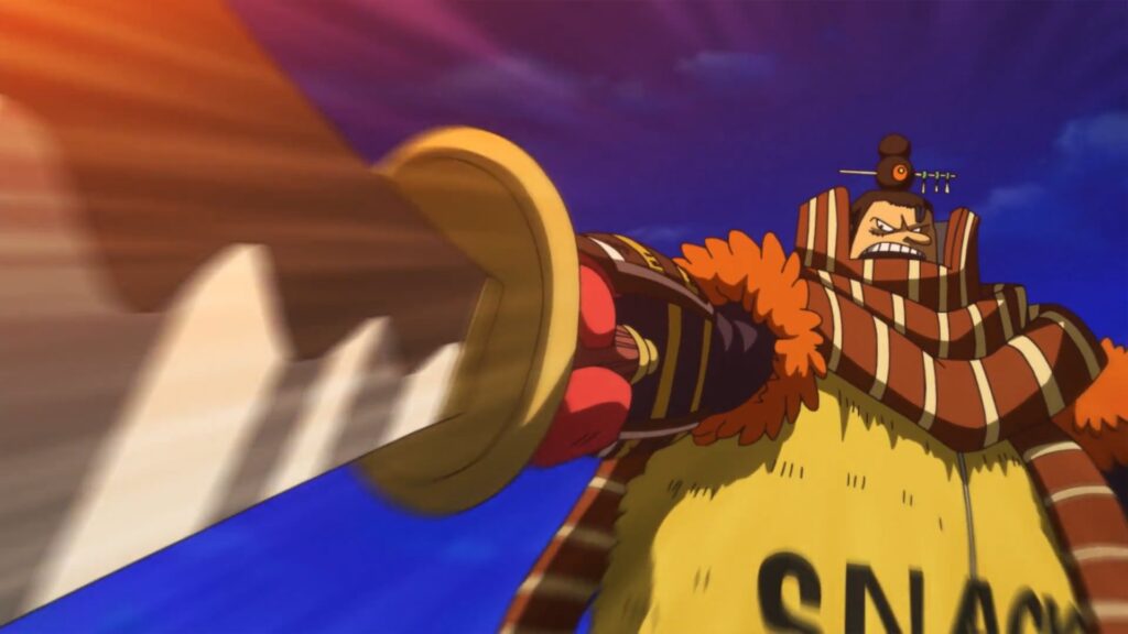 One Piece 875 Snack was defeated by Uruge.