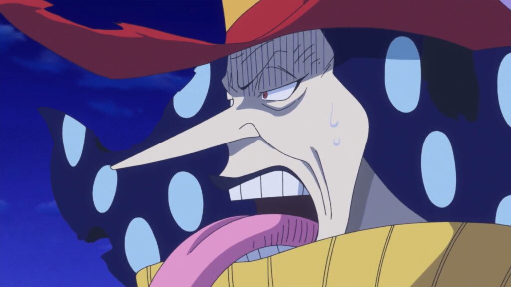 One Piece 876 Perospero is considered to be a good strategist and is loved by his siblings.