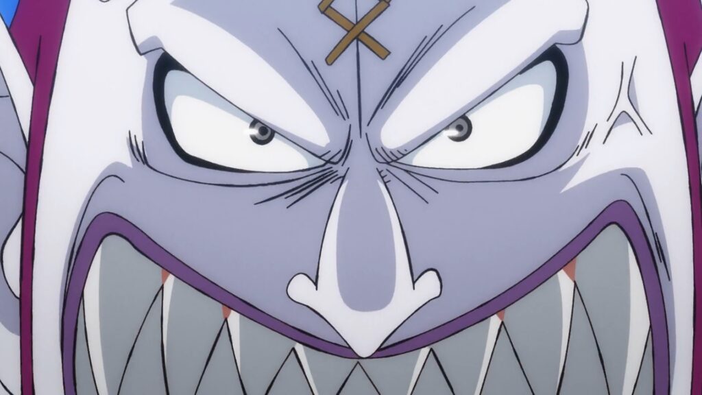 One Piece 917 Gecko Moria is still alive as he fought Blackbeards .