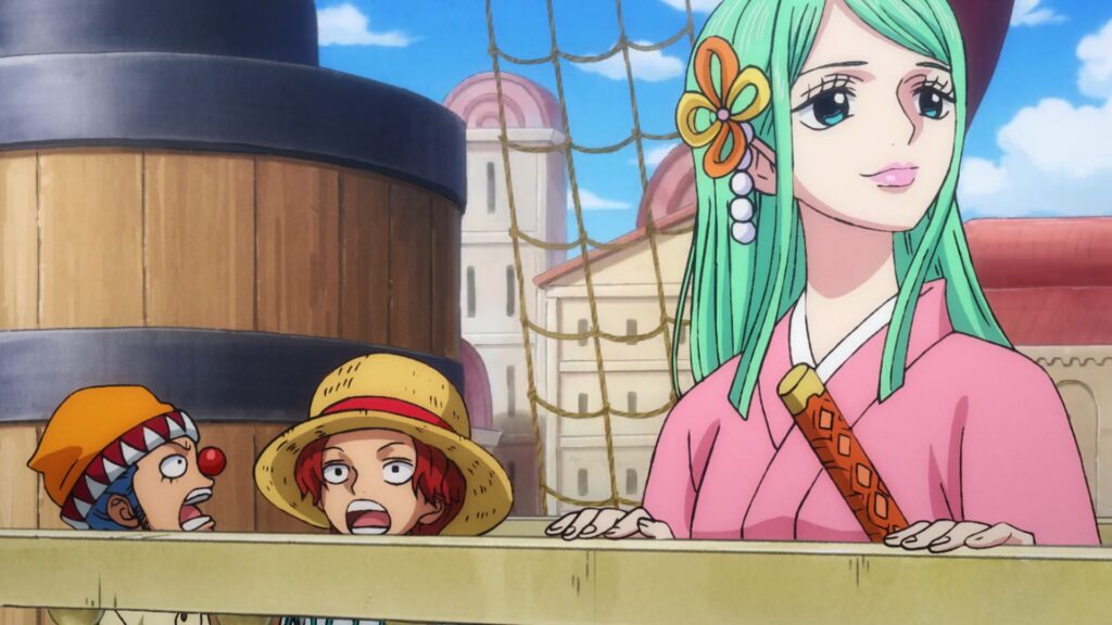 One Piece 965 Toki is a breath of fresh air. She is the Wife of Oden.