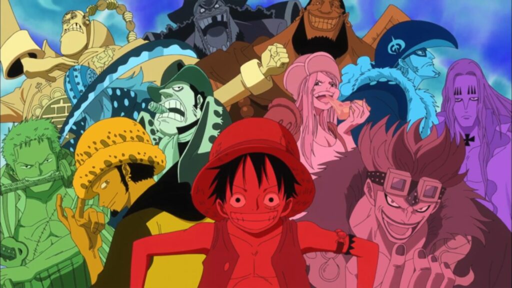 One Piece 580 Even after the timeskip the Worst Generation has some pretty strong individuals.