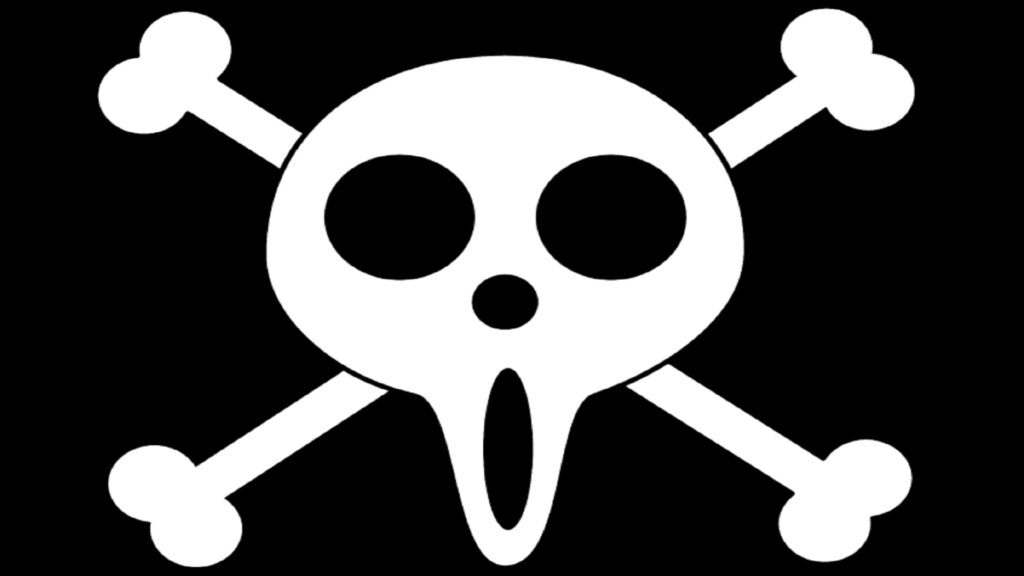  One Piece Jolly Roger of Usopp Pirates is pretty basic.