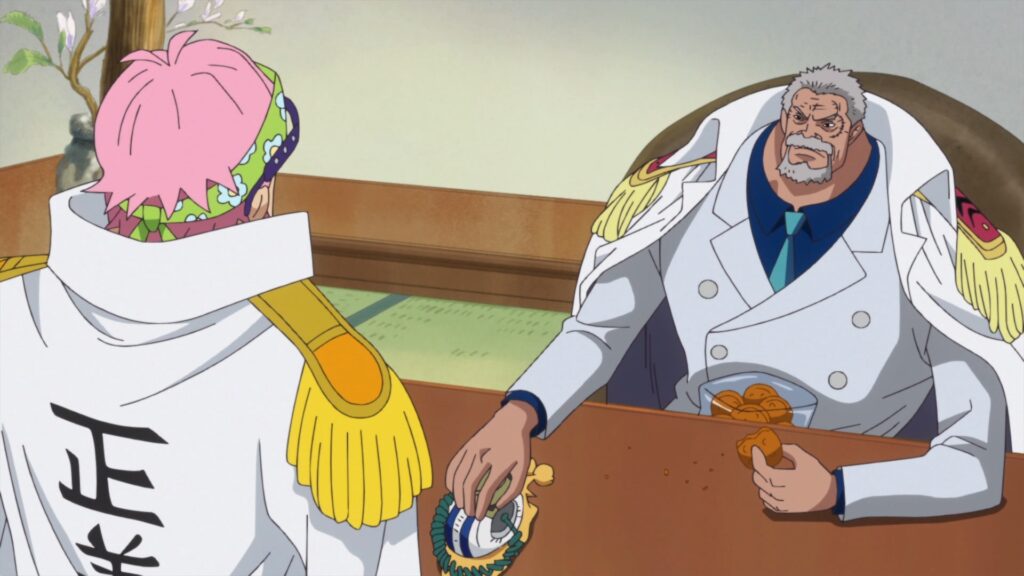 One Piece Episode 780 Koby and Garp