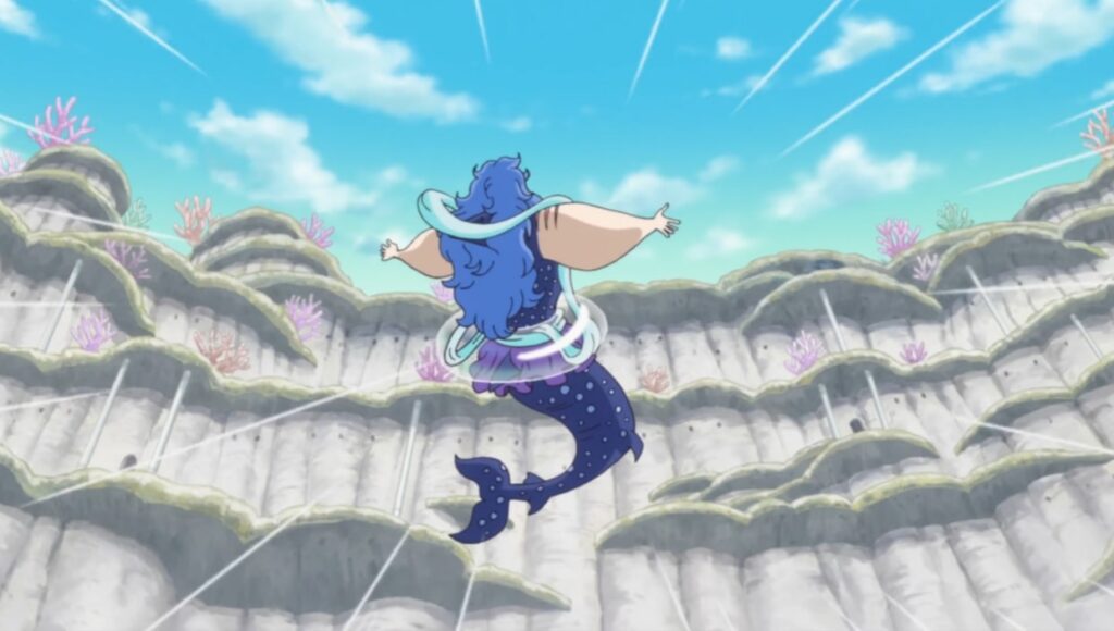 One Piece Fukaboshi helping the Merfolk