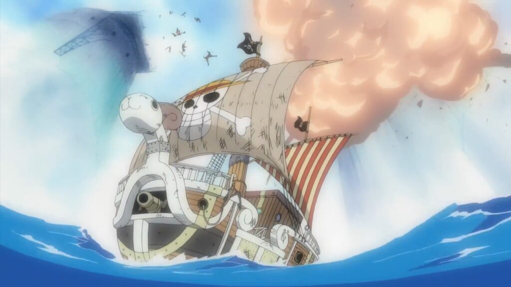 One Piece 305 Going merry said the Straw Hats one last time.