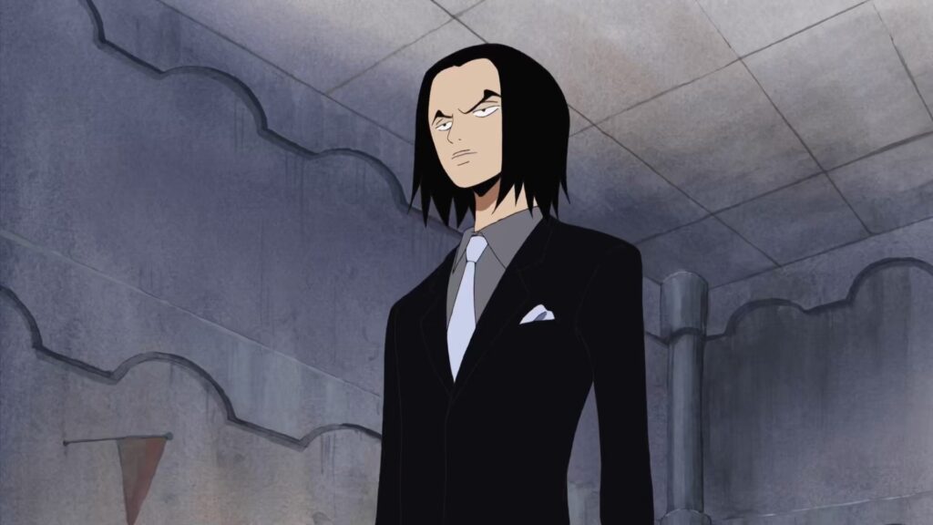 One Piece 305 Young Rob Lucci was working as an CP9 Agent.