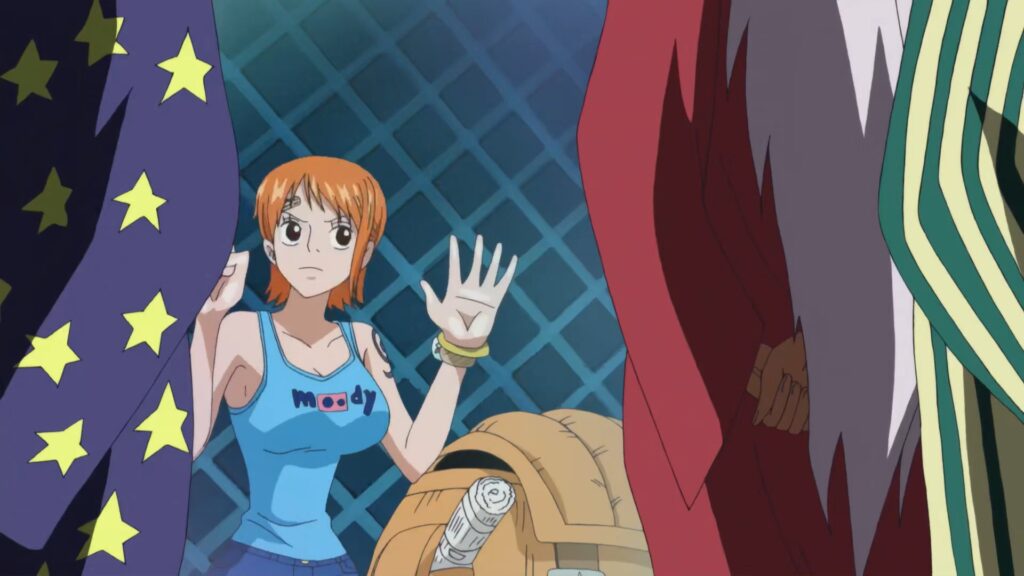 One Piece 511 Nami went to Sky Island to learn how to control the weather.