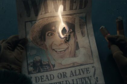 One Piece Live Action Smoker Burns Luffy Poster in second season.
