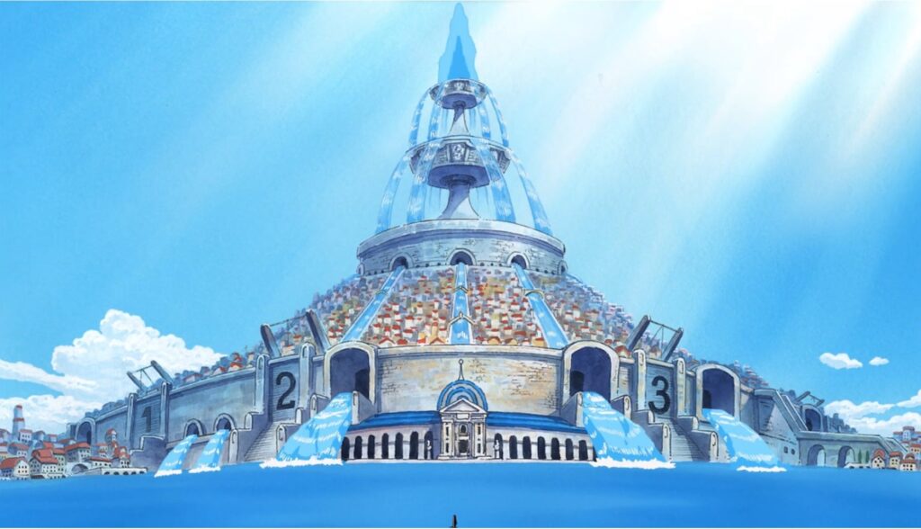 One Piece The Island of Water 7, The Floating City