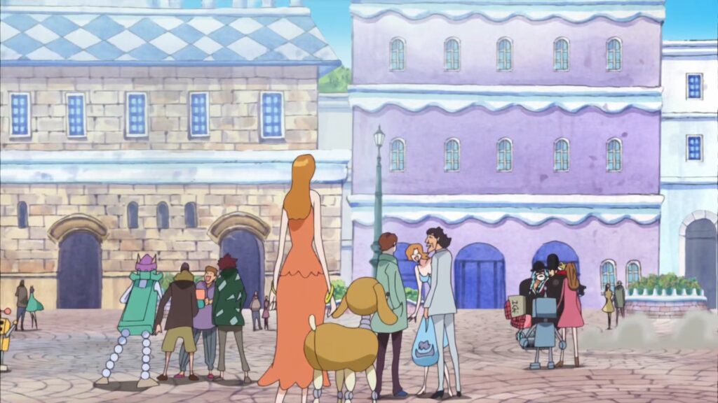 One Piece Sugar ate the Hobi Hobi no Mi.