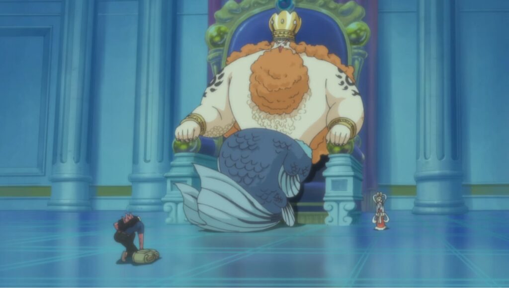 One Piece Ryugu Kingdom is ruled by king Neptune.