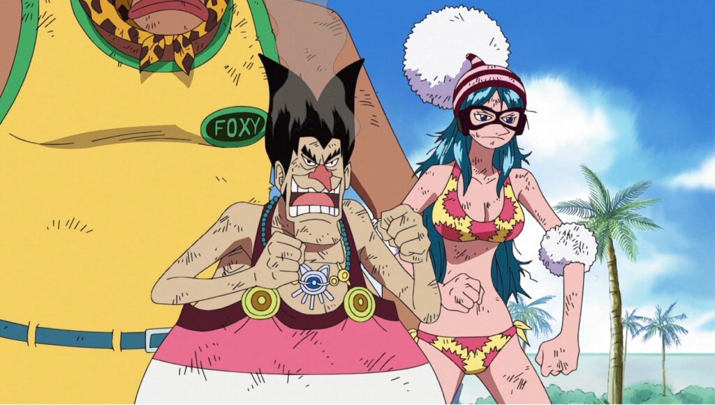 One Piece Foxy is a really annoying character.