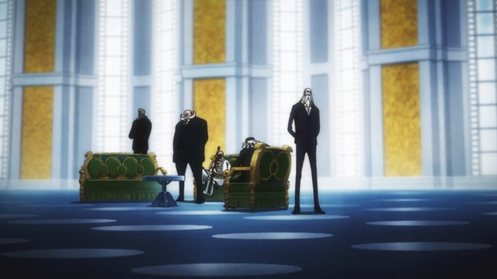One Piece The Five Elders are the second strongest authority of the World Government.